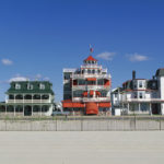 Victorian-Style Homes Overlooking the Beach