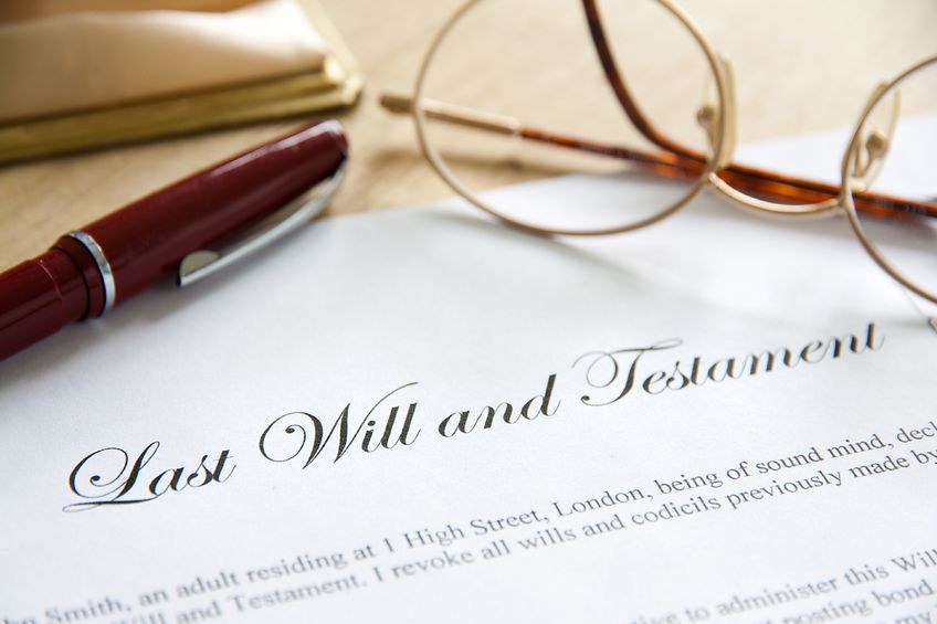 last will and testament
