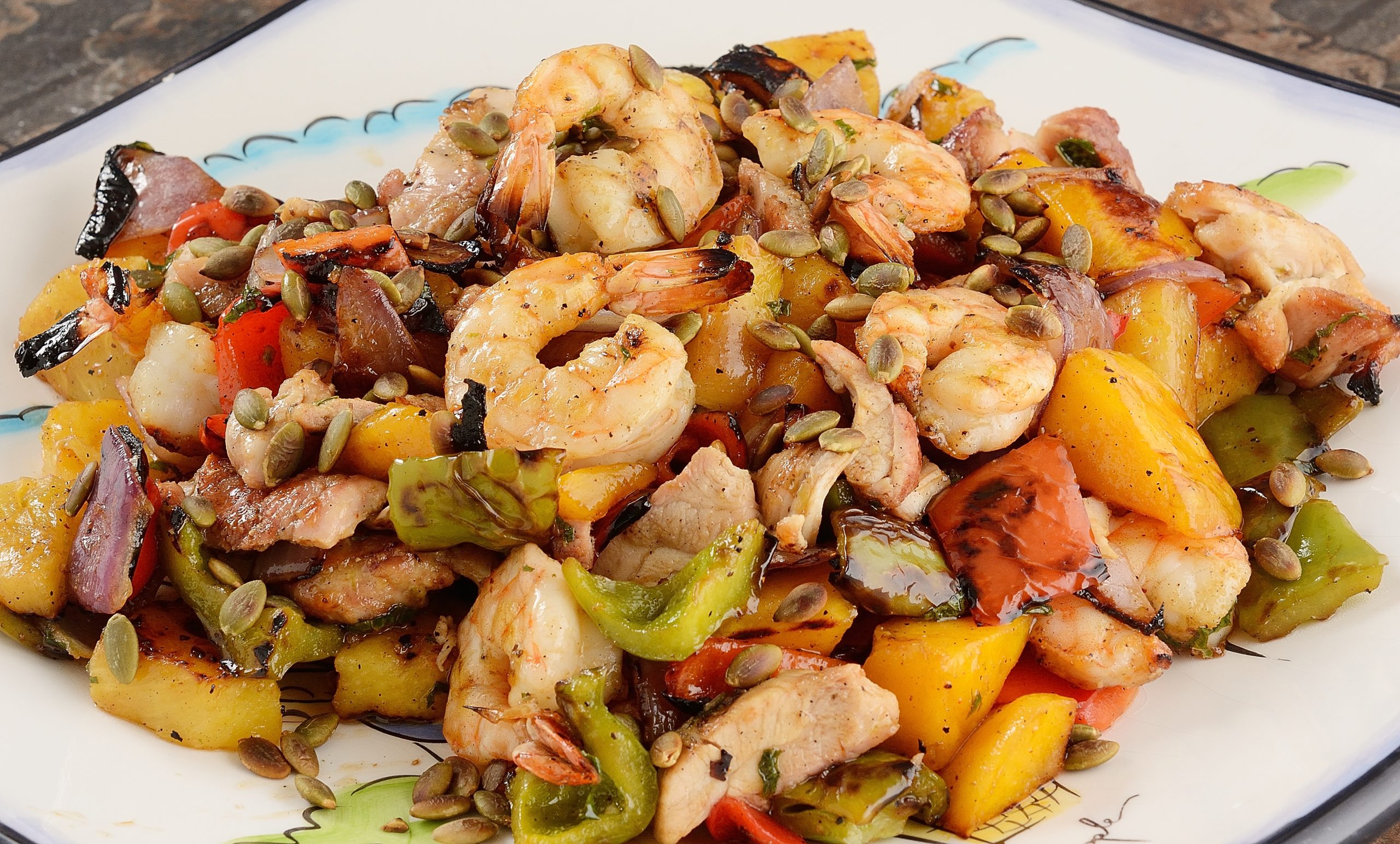 Grilled-Shrimp-and-Chicken-