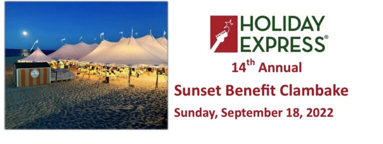 Holiday Express Sunset Benefit Clambake
