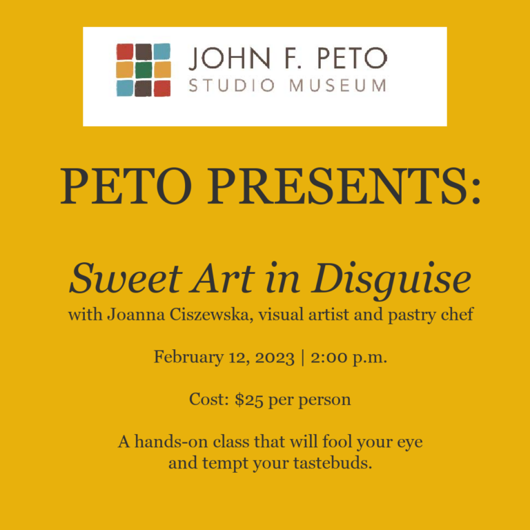 Peto Presents: Sweet Art in Disguise