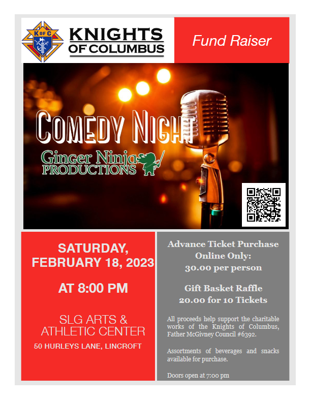 Comedy Night and Gift Basket Raffle