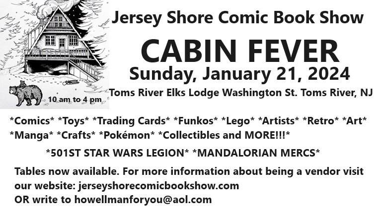Jersey Shore Winter Comic Book Show
