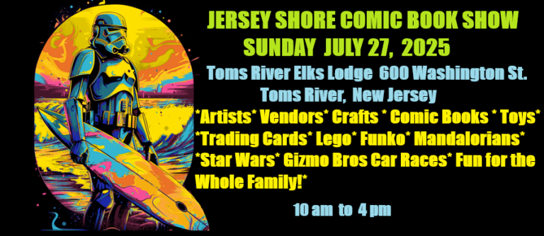 The Jersey Shore Summer Comic Book Show